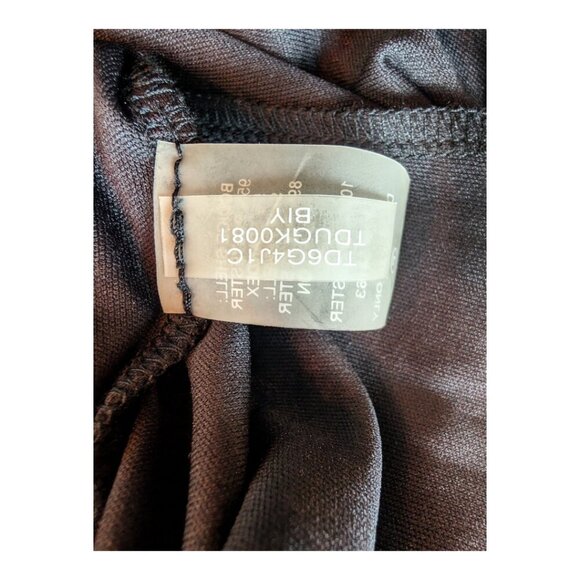 Tommy Hilfiger Fit & Flare Dress, Sz 14, Black/Ivory, Sleeveless, A-Line - Picture 11 of 12